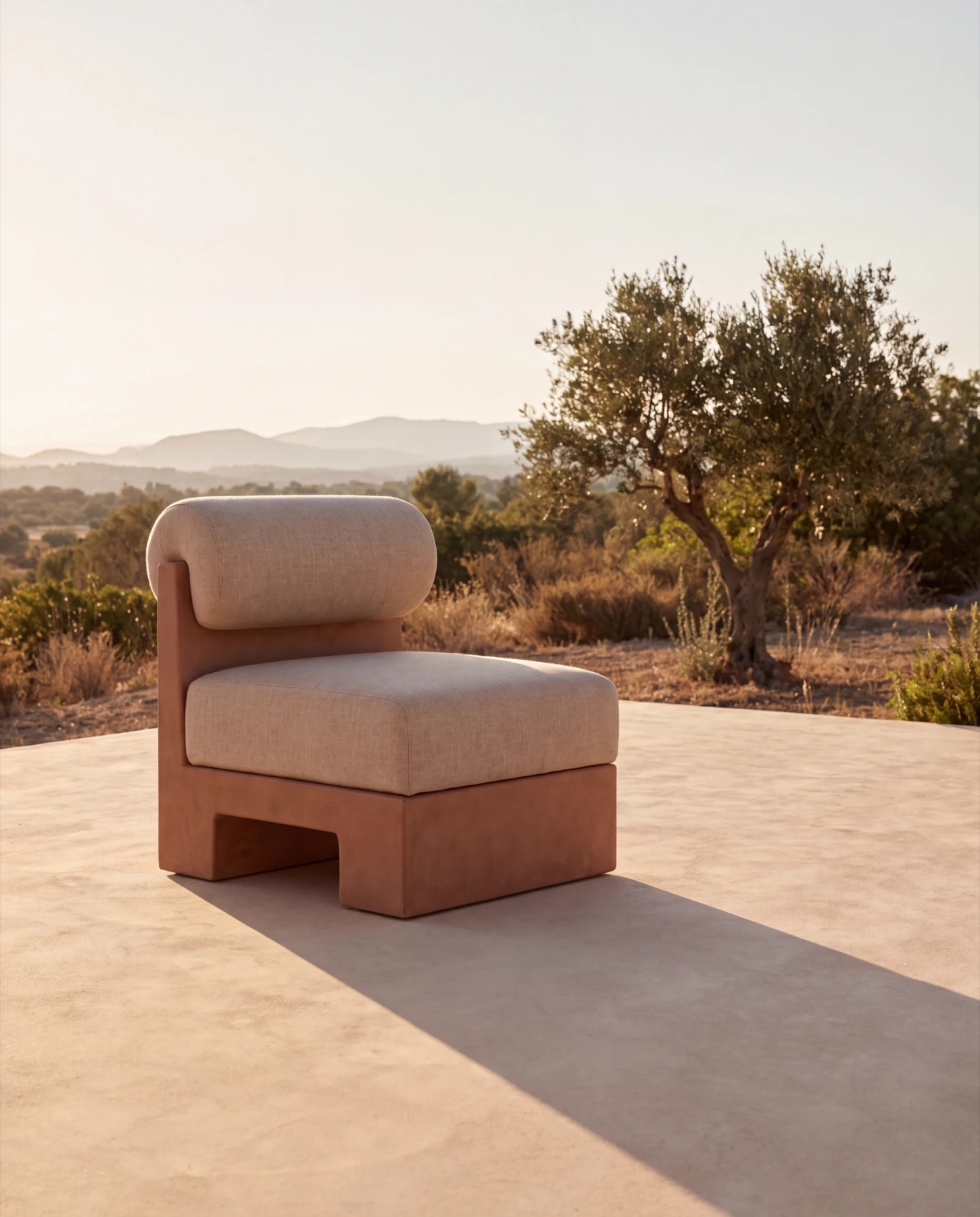Repose lounge chair by Studio Curio